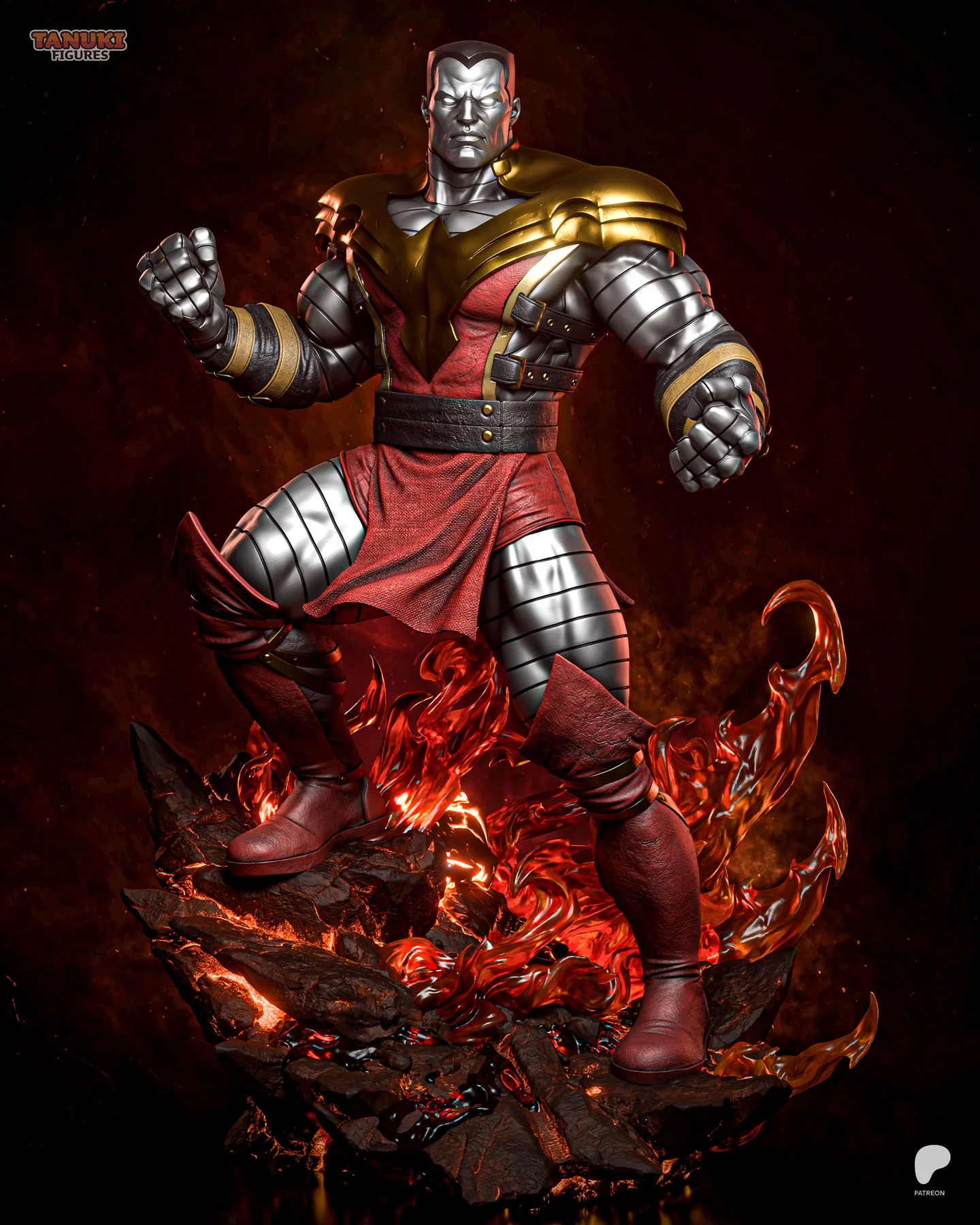 Colossus - X-men Hand Painted Collectible Statue