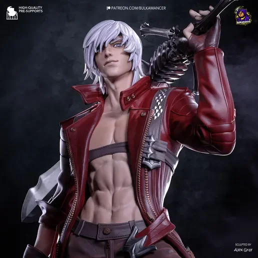 Dante Hand Painted Collectible Statue