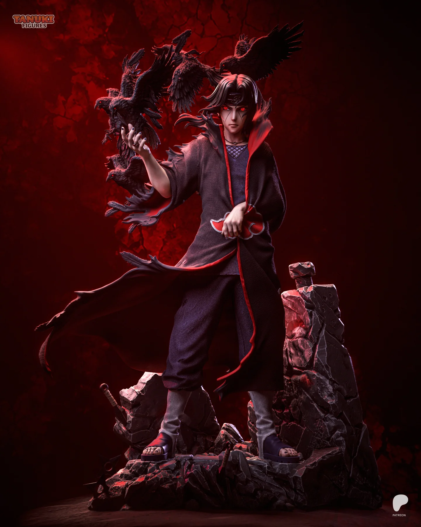 Itachi - Naruto Hand Painted Collectible Statue