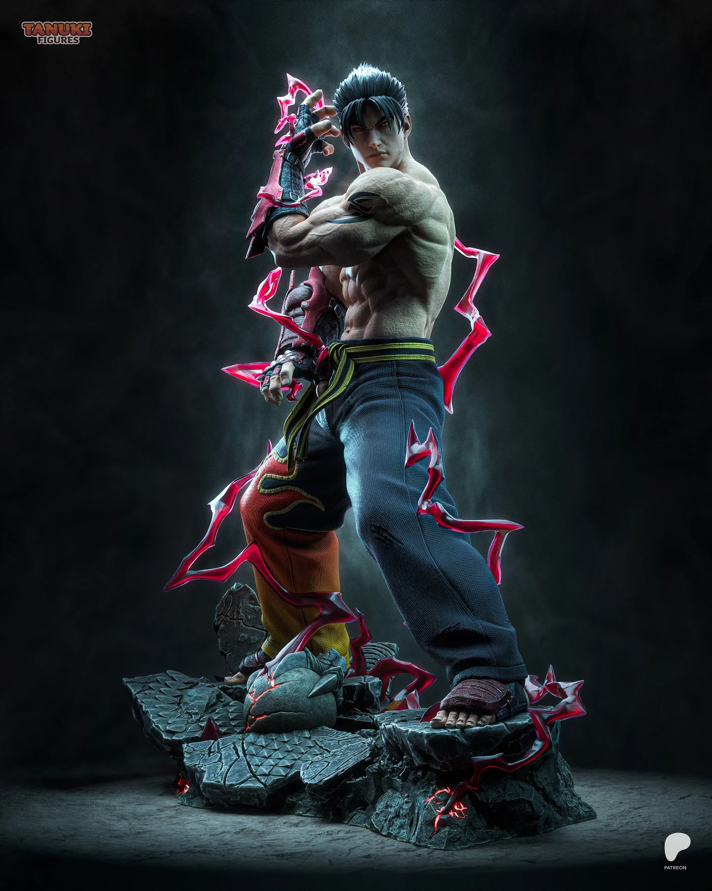Jin Kazama - Tekken Hand Painted Collectible Statue