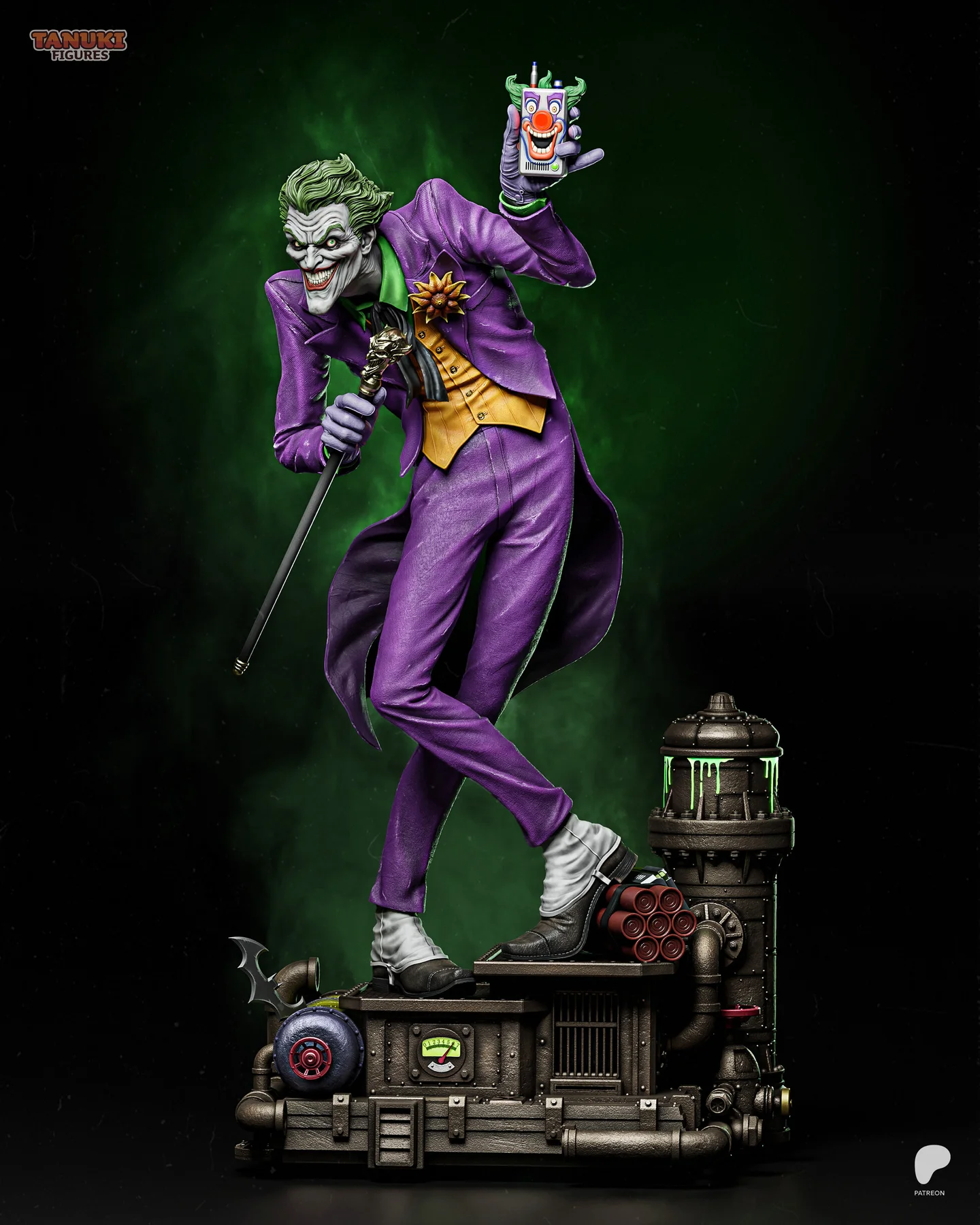 Joker - Fullsize Hand Painted Collectible Statue