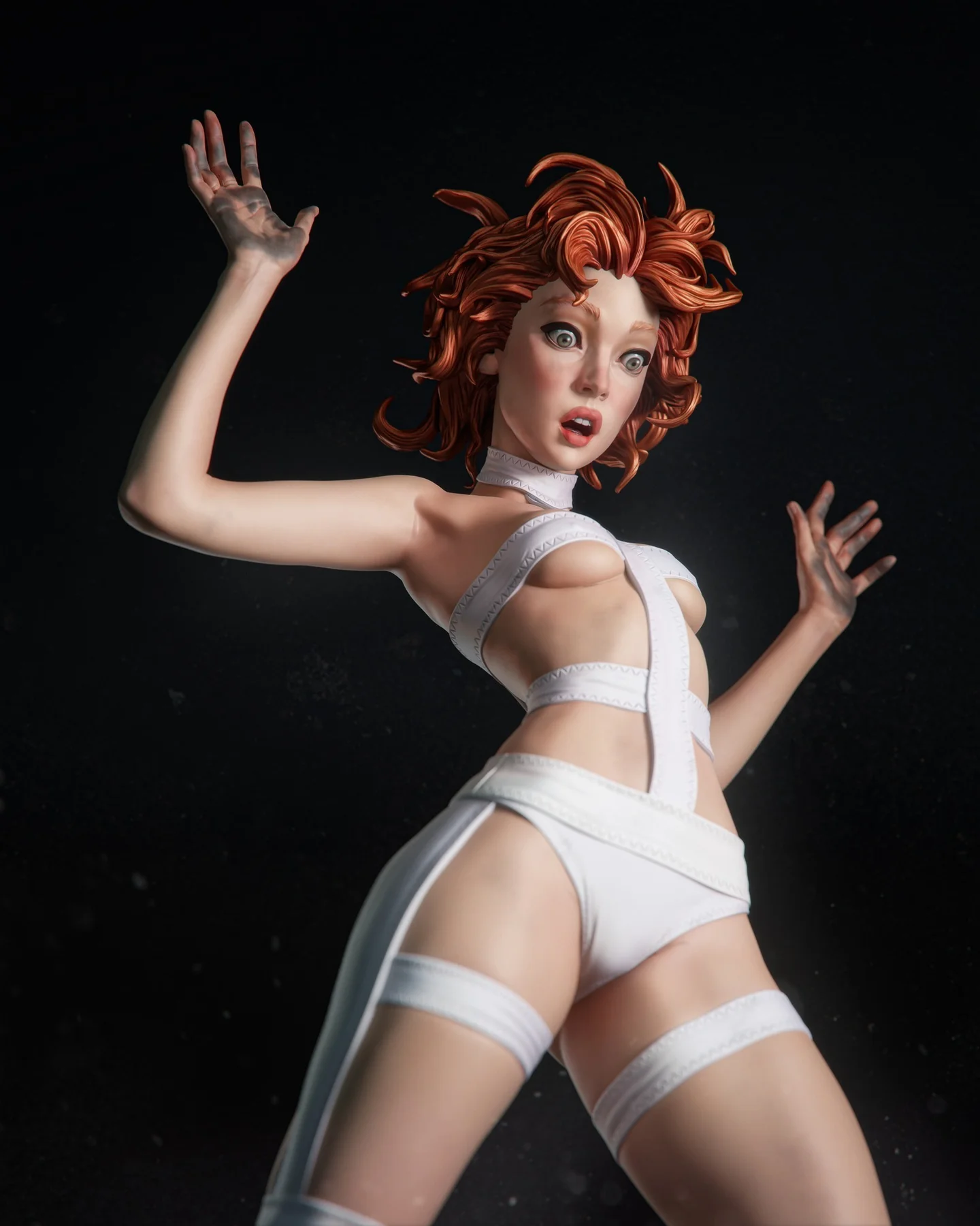 Leeloo Hand Painted Collectible Statue