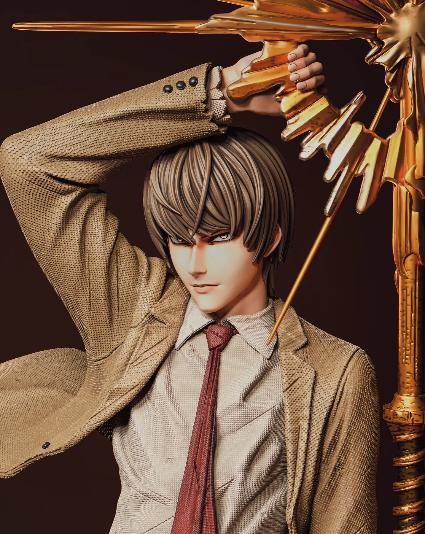 Light Yagami Hand Painted Collectible Statue