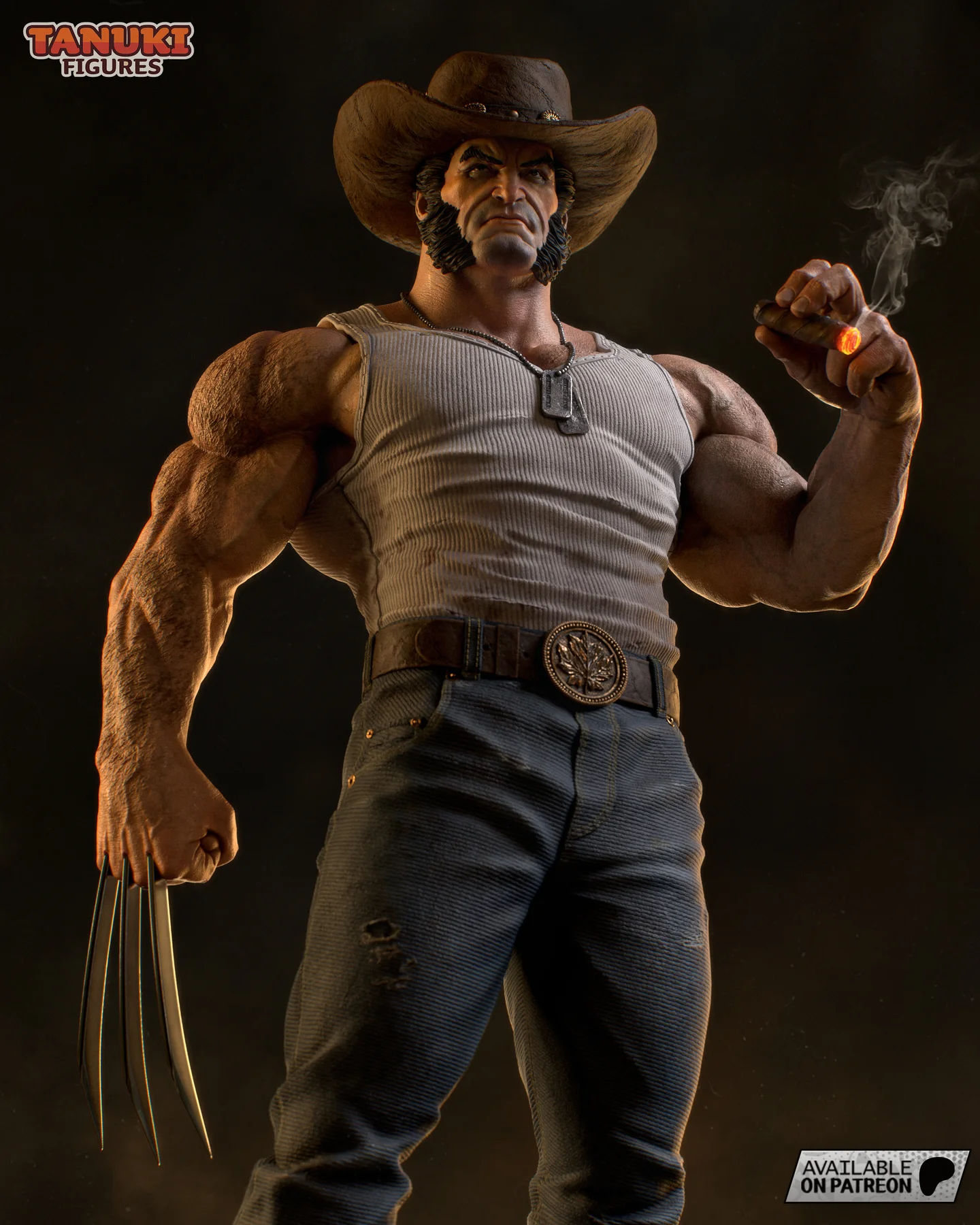 Logan - Fullsize Hand Painted Collectible Statue
