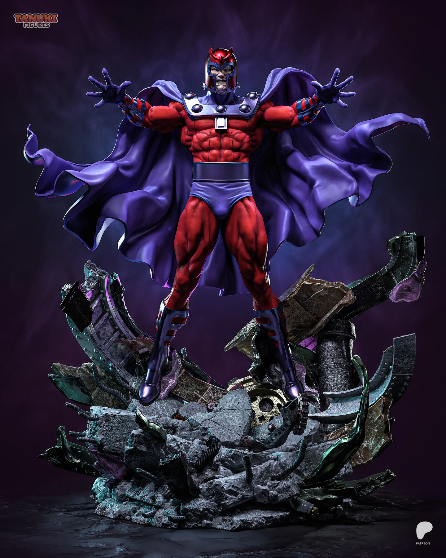 Magneto - X-Men Hand Painted Collectible Statue