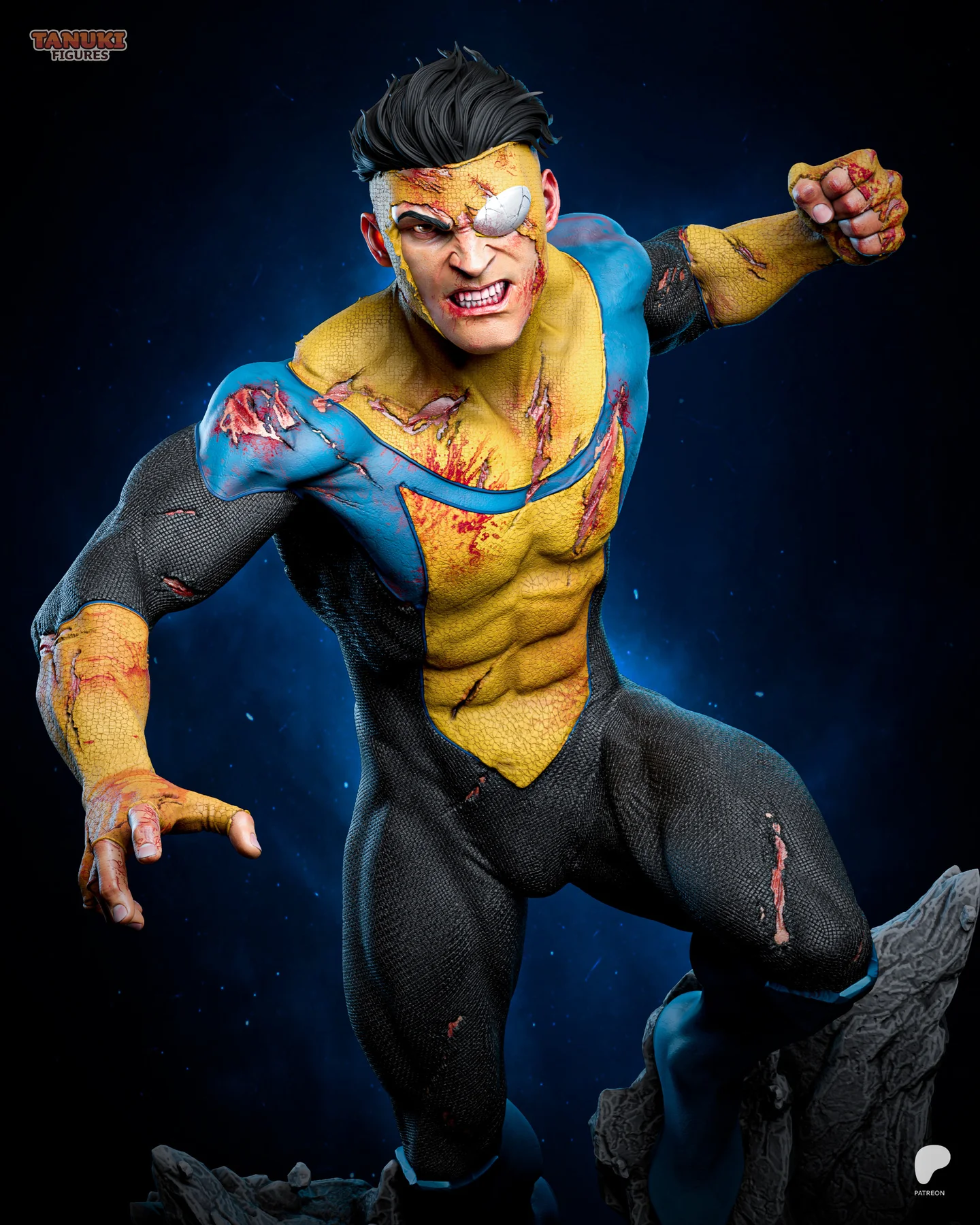 Mark - Invincible Hand Painted Collectible Statue