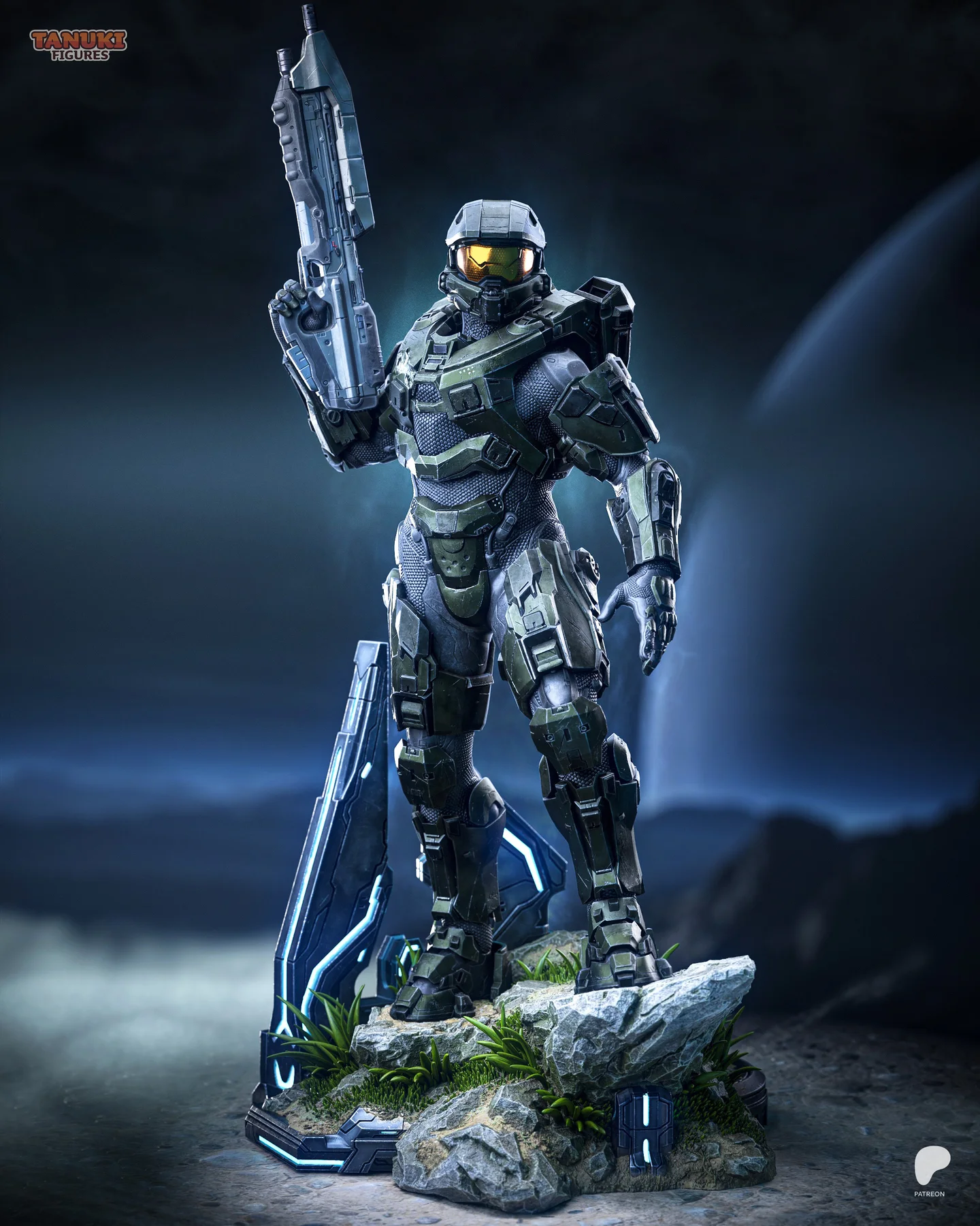 Master Chief - Halo 4 Hand Painted Collectible Statue