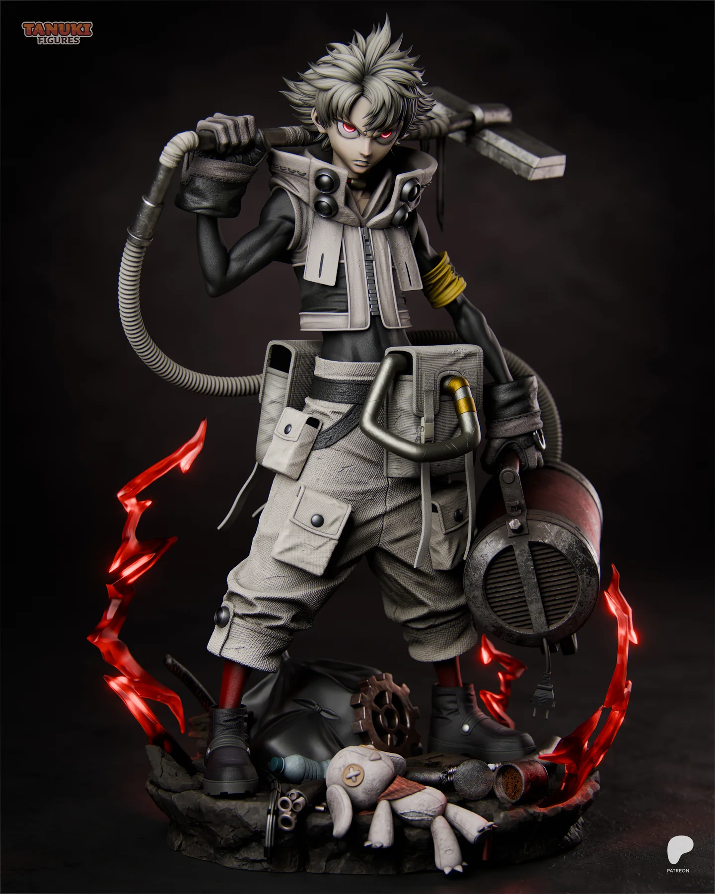 Rudo - Gachiakuta - Fullsize Hand Painted Collectible Statue
