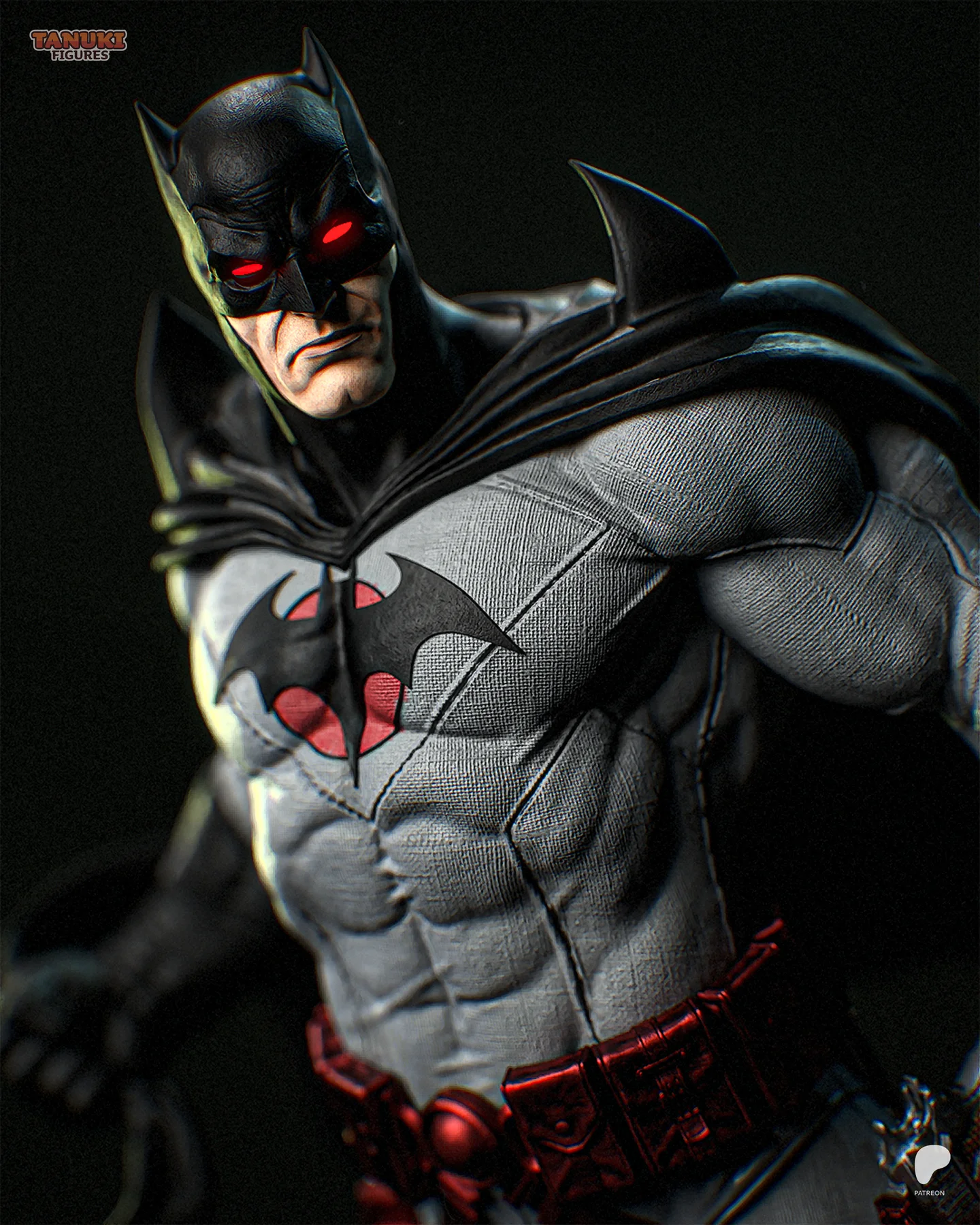 Thomas Wayne - Flashpoint - Fullsize Hand Painted Collectible Statue