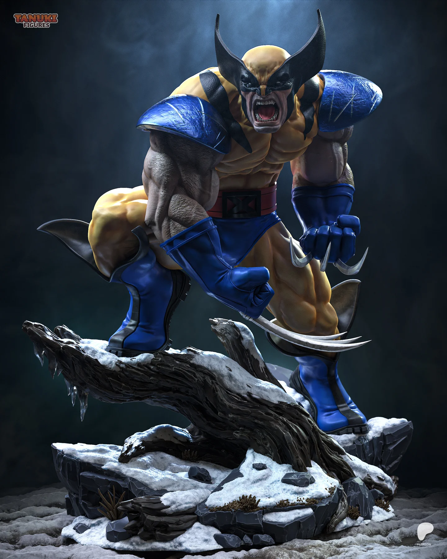 Wolverine - X-Men Hand Painted Collectible Statue